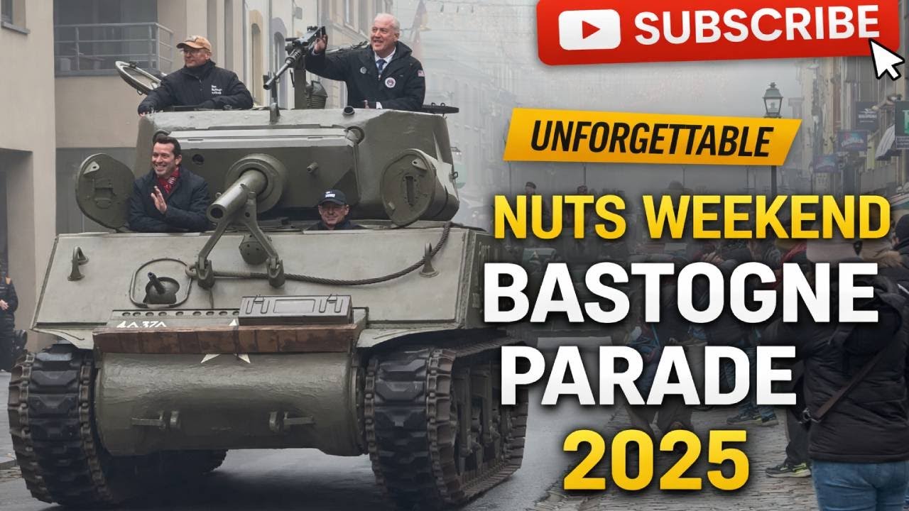 WW2 Parade in Bastogne - NUTS WEEKEND 2025
