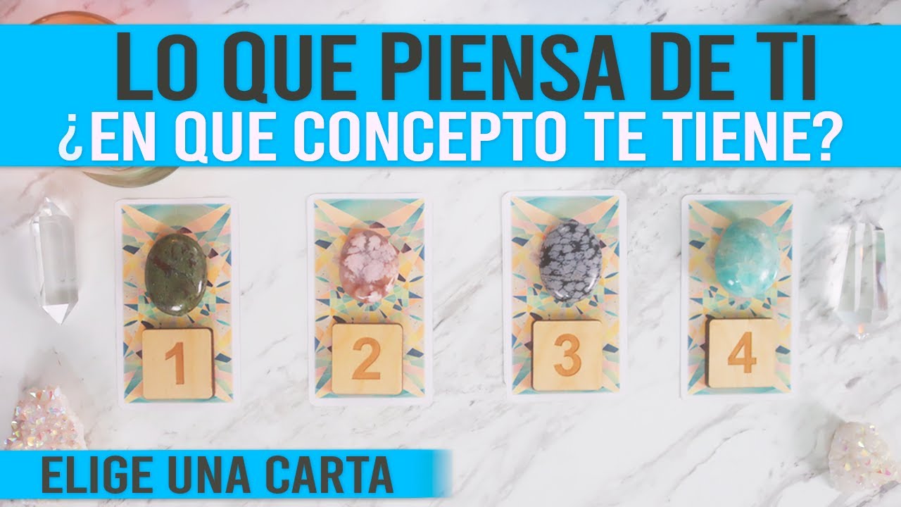 ¿Qué piensa de ti?¿En qué concepto te tiene? || Tarot interactivo🔮✨