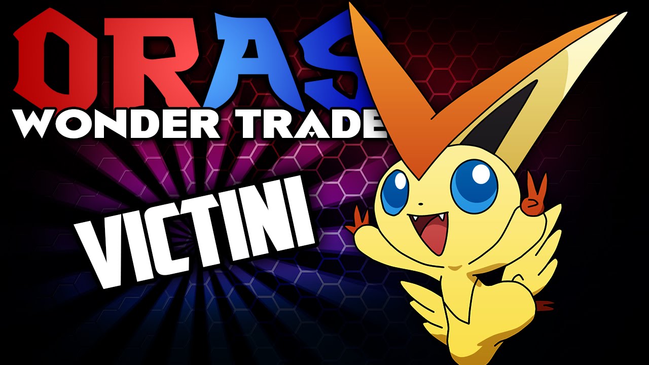 Pokemon Omega Ruby & Alpha Sapphire Wonder Trade
