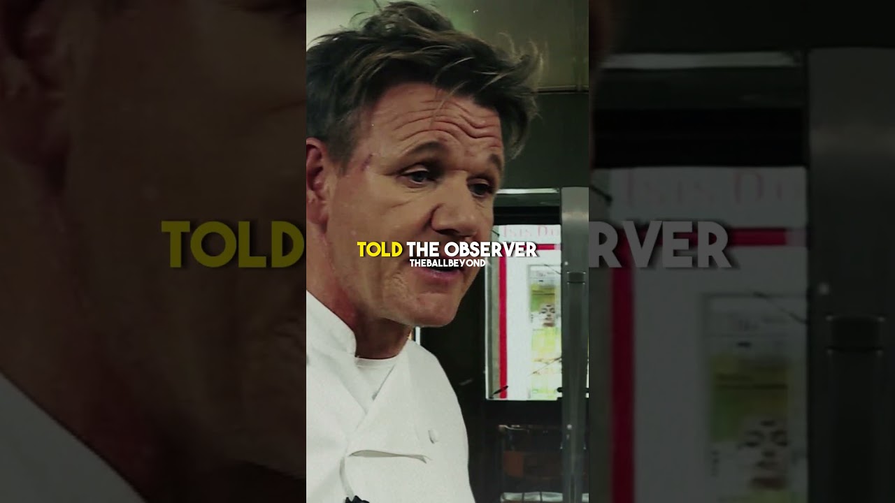 Gordon Ramsey Was A Footballer? #football #soccer #gordonramsey