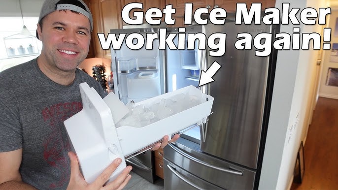 Reset Ice Maker: Bottom freezer