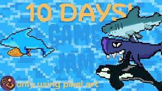 Making a Game in 10 Days only using Pixel Art!