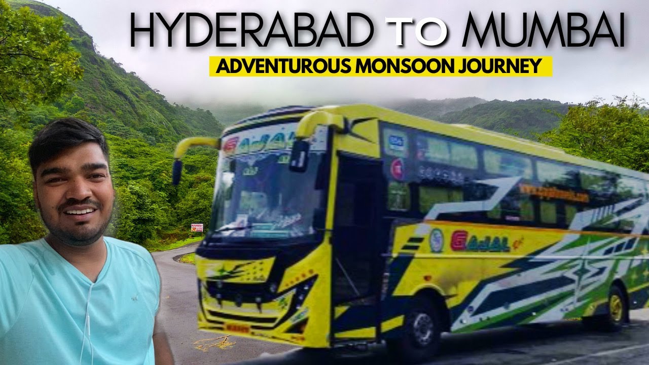 hyderabad-to-mumbai-bus-journey-in-monsoon-gajal-raj-travels-youtube