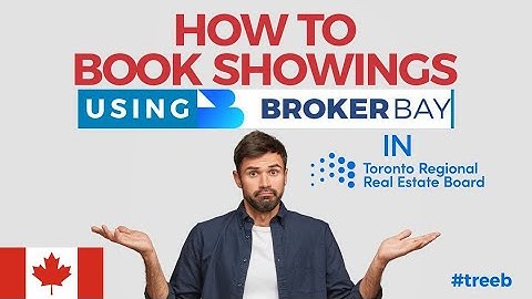 How to book showings using Broker Bay in TREEB Real Estate Board #treeb
