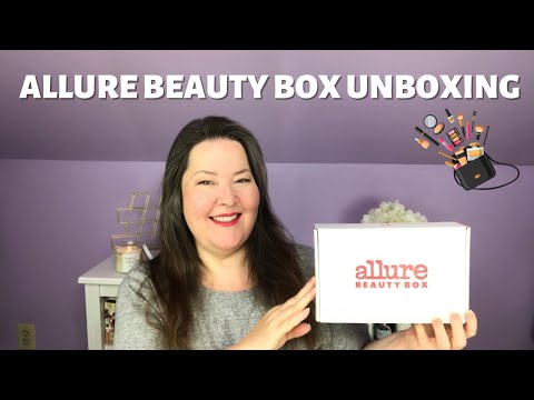Allure Beauty Box Unboxing