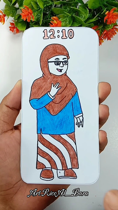 IBU:HATI-HATI DIJALAN           ANAK:IYA,BU✨#drawing #art #satisfying #shorts #youtubeshorts