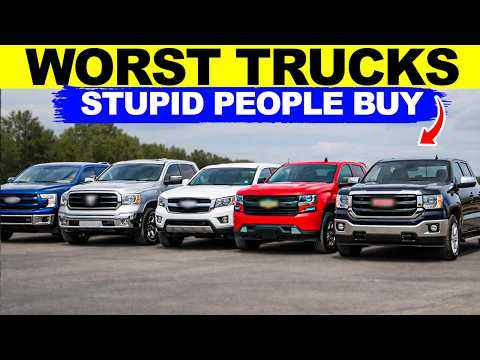 12 Pickup Trucks You Should AVOID in 2026 (Ranked Bad to Catastrophic)