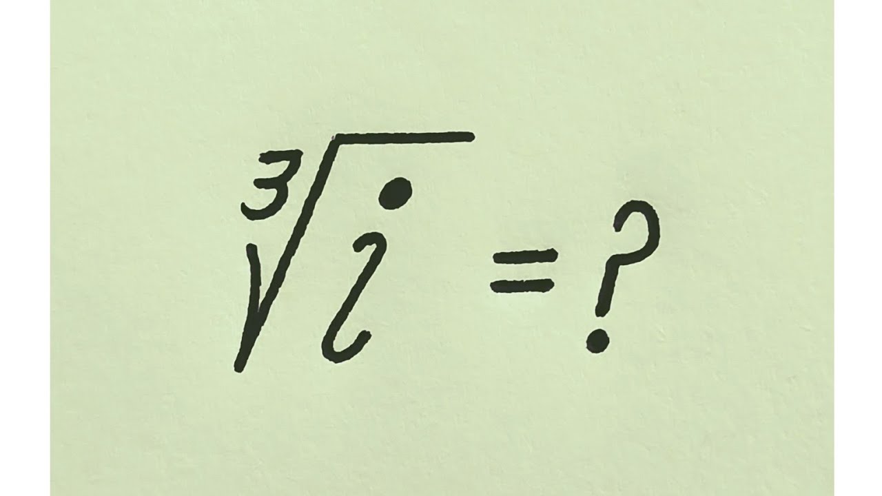 Solving the hardest problem l Olympiad Mathematics l Easy & Tricky ...