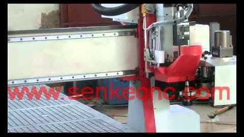 furniture door cabinet door 9.0KW HSD Yaskawa servo motors Taiwan Syntec Disk ATC cnc machine