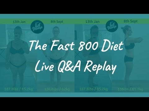  Fast 800 Diet Q A - YouTube