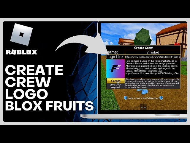 How to Make a Crew Logo in Blox Fruits (2023)