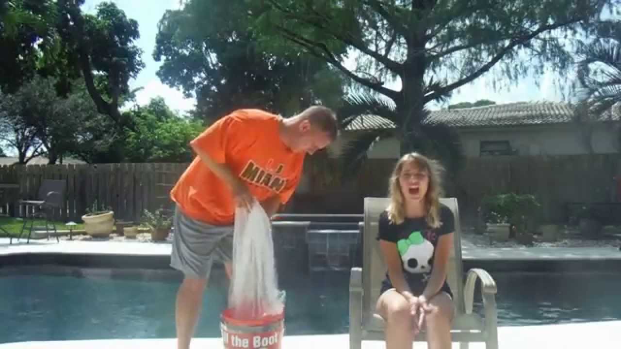 Jess Ice Bucket Dump