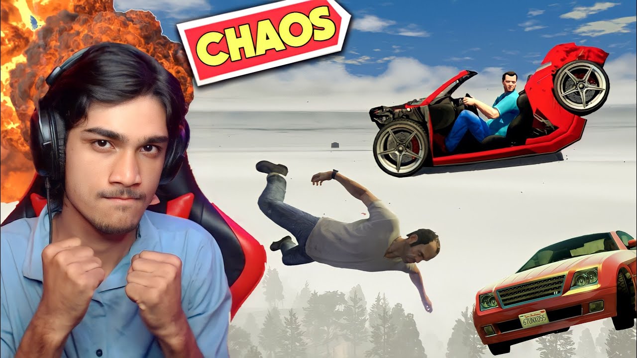 GTA V But In Every 30 Seconds There Is Random Chaos - YouTube