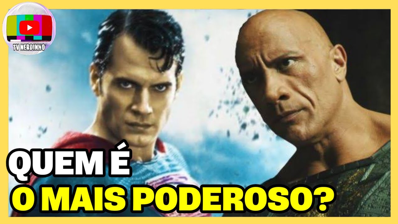DC FINALMENTE CONFIRMA QUE É O MAIS FORTE ENTRE ADÃO NEGRO E SUPERMAN ...