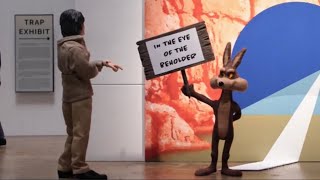Wile E. Coyote In The Art Gallery Robot Chicken