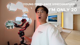 Day in a life as a young freelance videographer