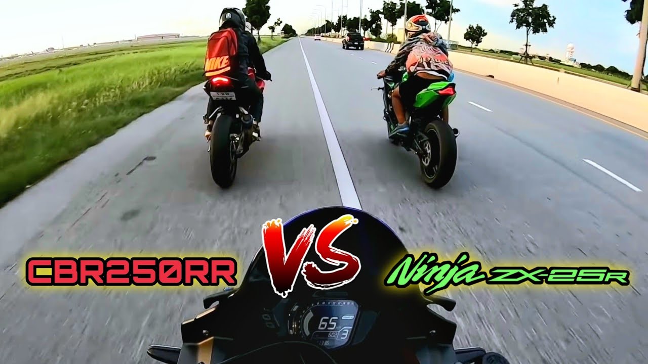 Ready go to ... https://youtu.be/9B9_69Rg_SI [ CBR250RR VS ZX25R [ Thailand ]]