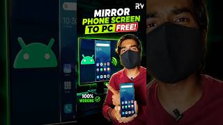 How to Mirror Phone Screen to PC FREE - Scrcpy