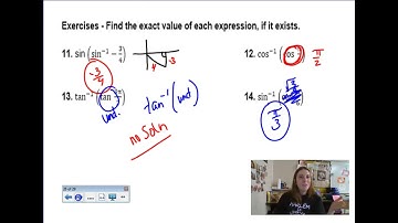 PreCalc 4.6 Part 2 Compositions Inverse Trig Functions 2018