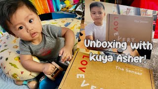 LOVEVERY The SENSER PLAY KIT UNBOXING | 5-6 Month old baby educational toys