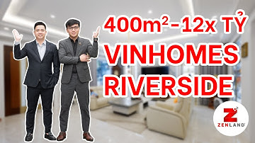 "Lột Trần" Biệt Thự Đơn Lập Ven Sông Trị Giá 12X TỶ rộng 400m2 tại Vinhomes Riverside
