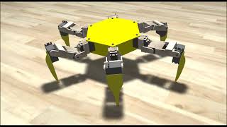 Robotics Simulation: Hexapod Gait in CoppeliaSim Robotics Simulation: Hexapod Gait in CoppeliaSim