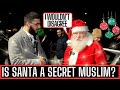 Santa hears the quran  accepts is 