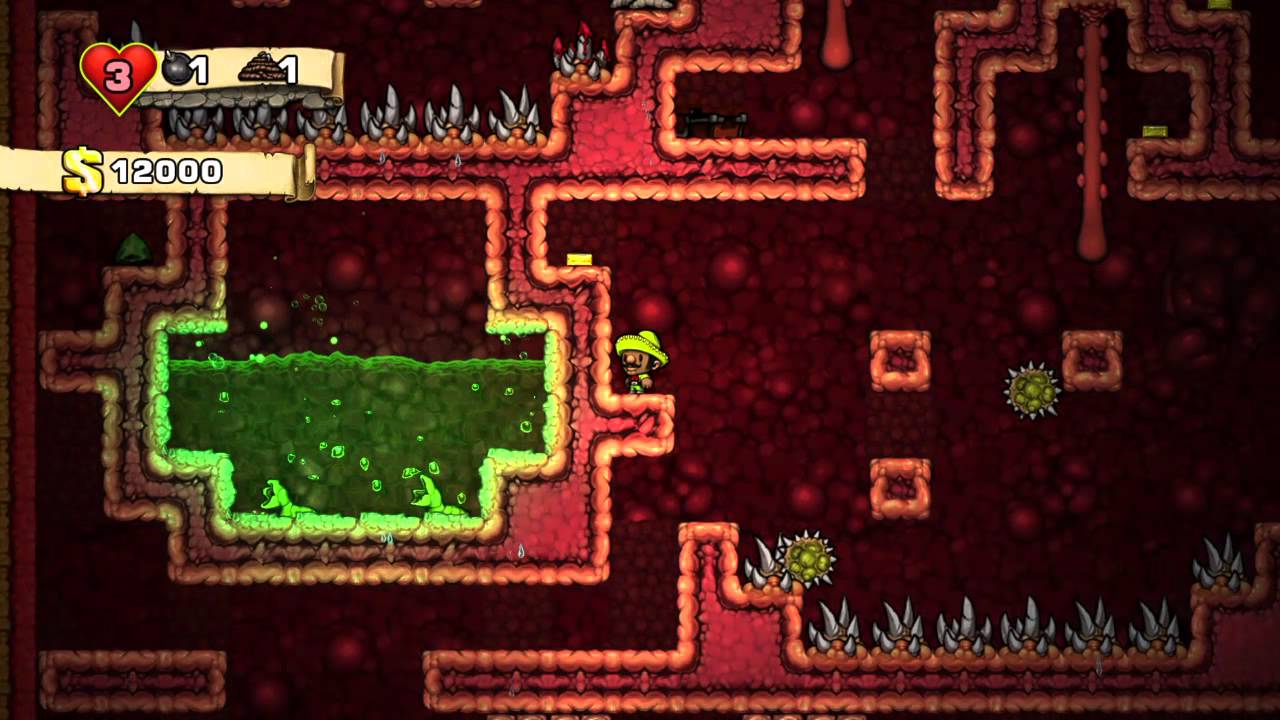 Spelunky siiiiii super meat boy!!!!Nuevo personaje (chuchel) YouTube