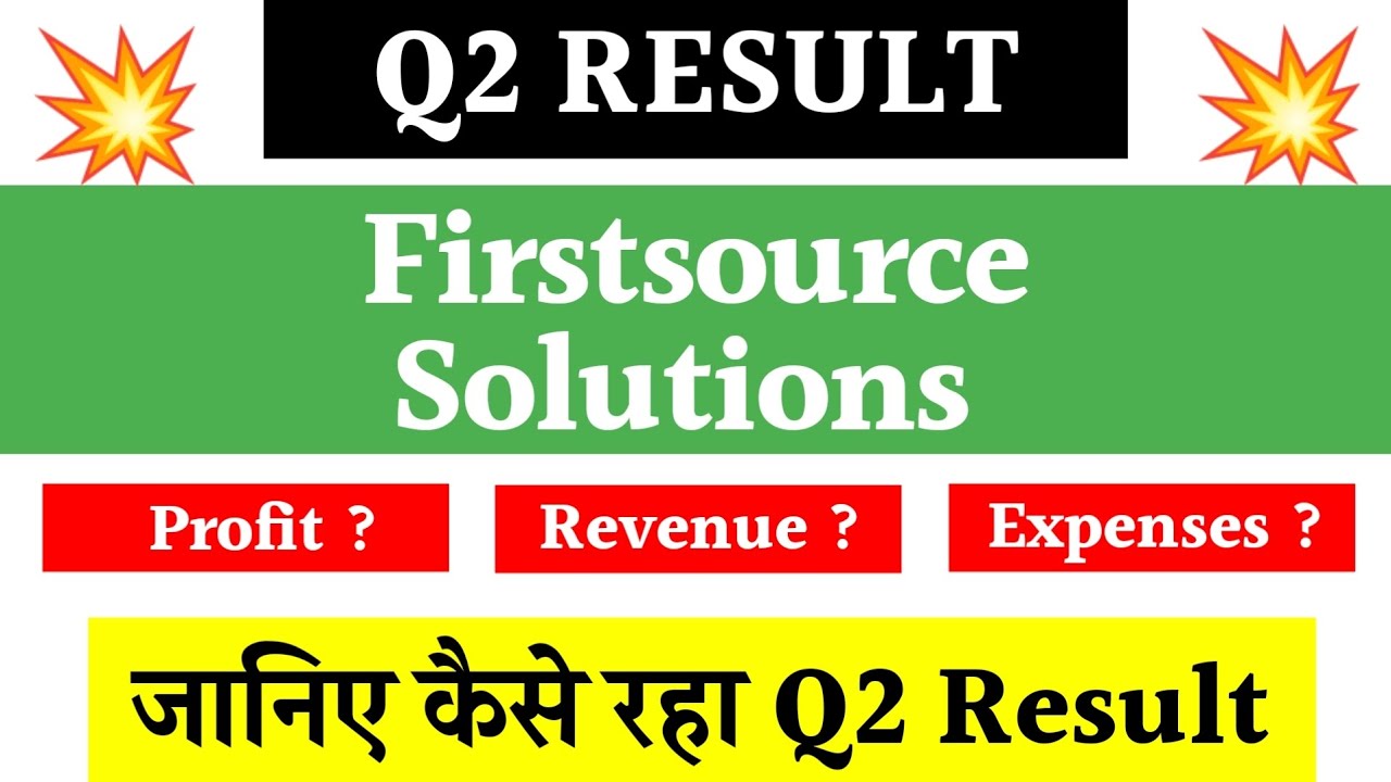 Firstsource Solutions Q2 Results 2025 | Firstsource Solutions results today | firstsource share news