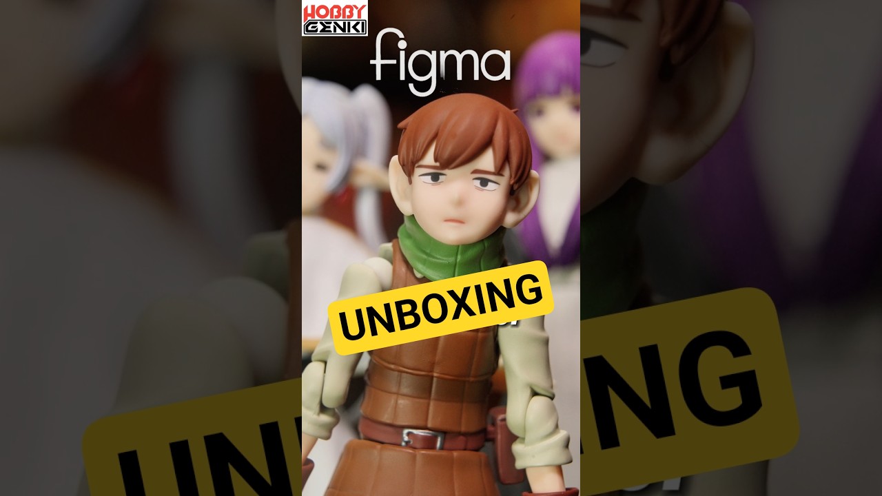 Распаковка фигурки Chilchuck Figma #dungeomeshi #actionfigure