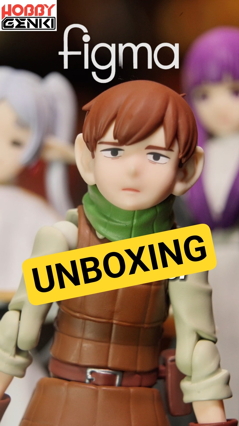 Chilchuck Figma Action Figure UNBOXING #dungeomeshi #actionfigure