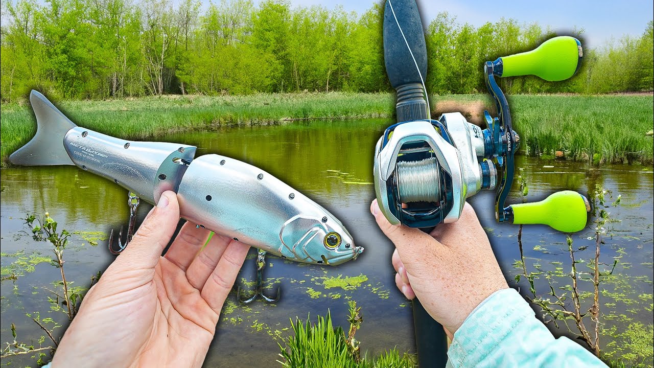 Fishing With The World’s First All METAL Swimbait – Any Good?