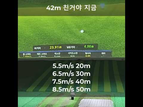 비전 플러스 퍼팅 공식!! 공략거리보다 정확한건 볼스피드 #스크린골프#ScreenGolf#golf#골프#screengolf#golfzone