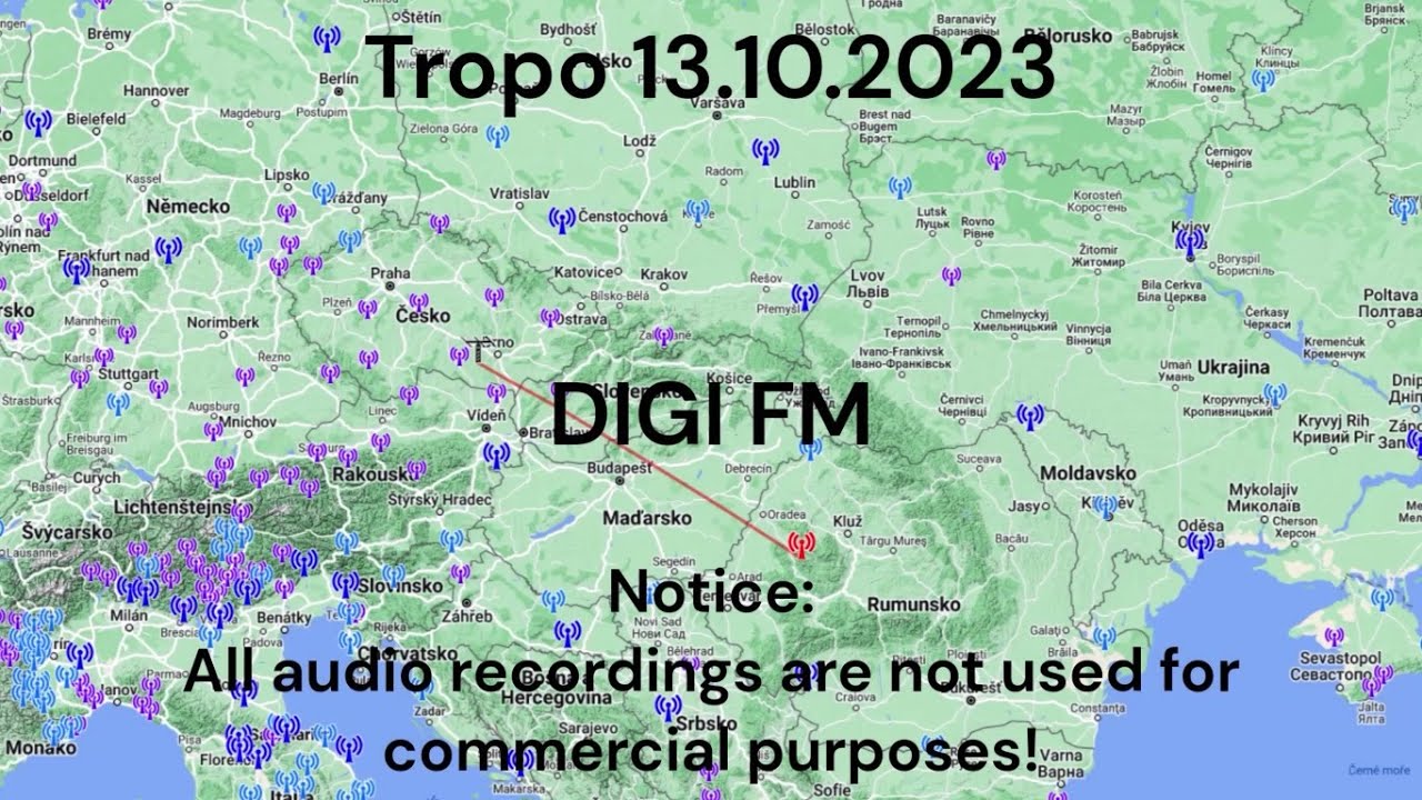 (FM-DX) Digi FM 567km 13.10.2023 (TROPO)