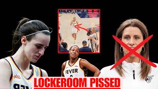 Caitlin Clark vs Stephanie White! Indiana Fever's LOCKEROOM EXPOSES Kelsey Mitchell NO CELEBRATION