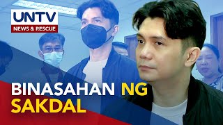 Vhong Navarro, binasahan na ng sakdal kaugnay ng kasong isinampa ni Deniece Cornejo
