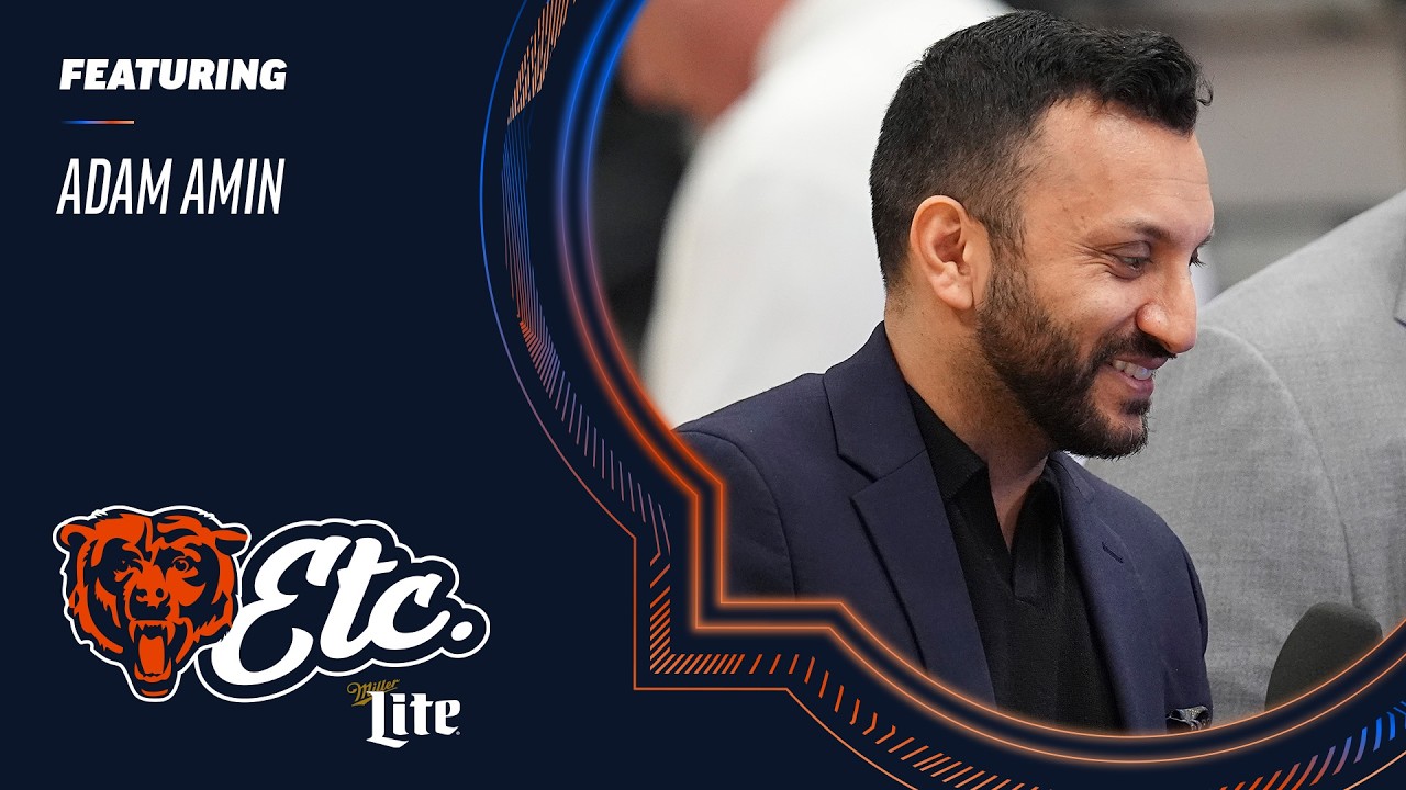 Adam Amin talks Bears’ schedule, 2026 expectations | Bears, etc. Podcast