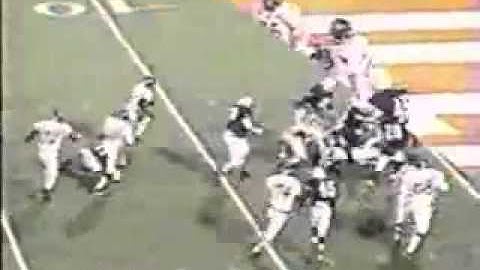 Football - Passing Plays: Back judge goal line coverage