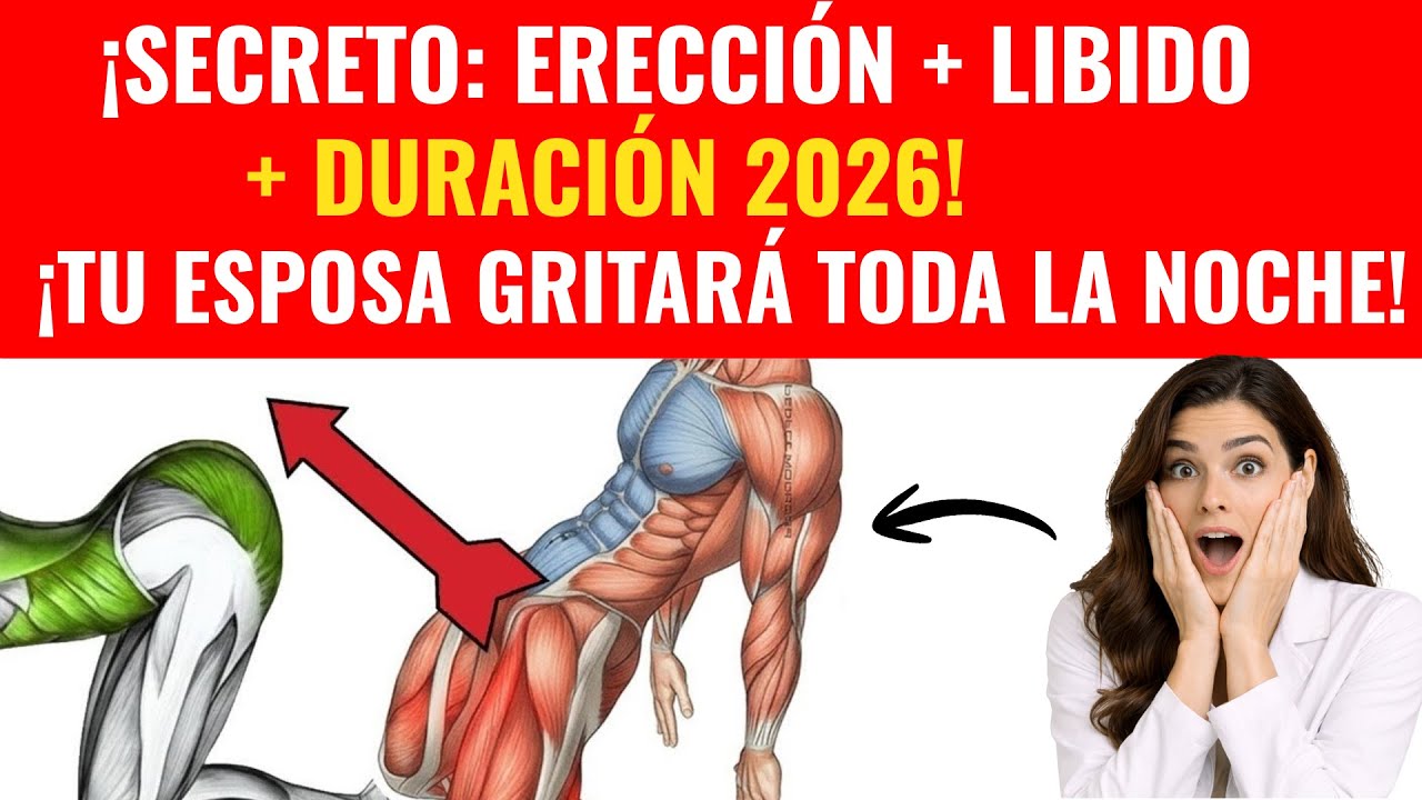 Hombres +60: Trío Médico para Firmeza, Deseo y Durar Más (2026) - salud masculina