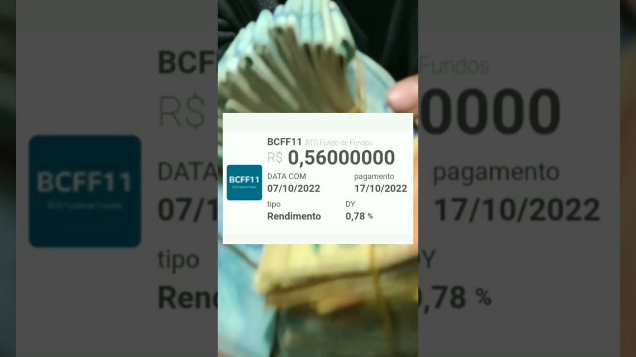 BCFF11 ÓTIMO RENDIMENTO 🤑🤑