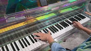 Custom Luxury Design Grand Crystal Piano Iceberg Platinum Acrylic Piano Piano OE