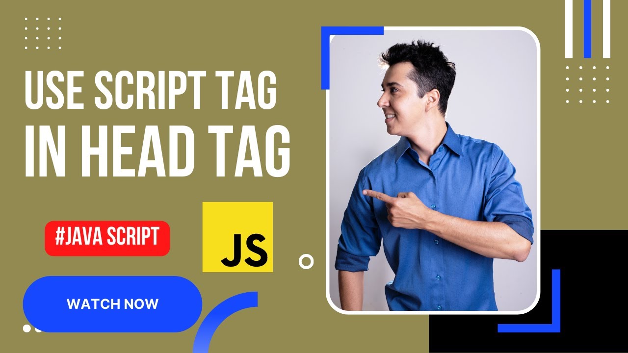 Use Java Script tag in Head Section [In Hindi] - YouTube