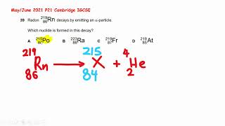 IGCSE Physics Paper 2 -June 2021 - 0625/21/M/J/21 Q39 SOLVED