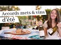 Les accords mets et vins  spcial t 