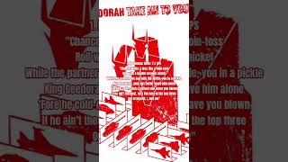 Top 5 Fastest MF DOOM Verses on Take Me To Your Leader (#1) #mfdoom #kinggeedorah #fastrap #shorts