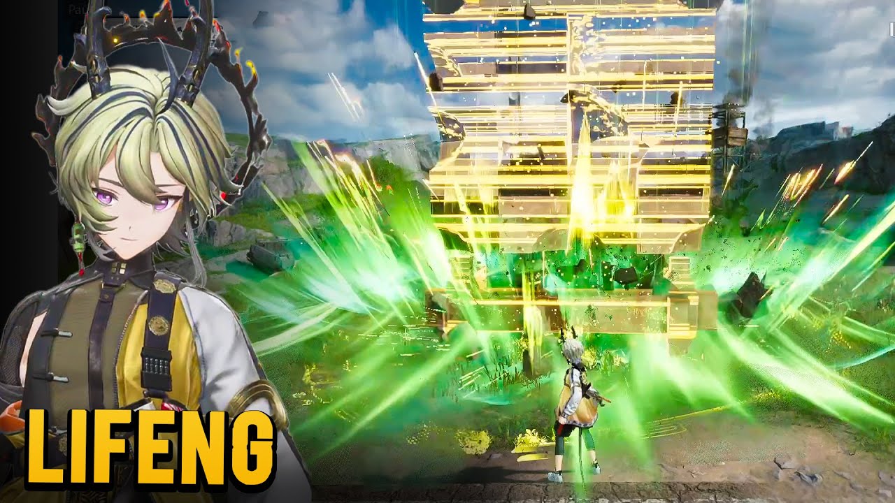 Игровой процесс Lifeng и демонстрация навыков Lifeng | Arknight Endfield