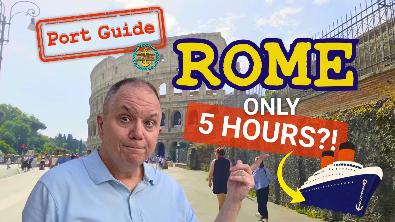 🇮🇹 Rome From a Cruise Ship 2026: What You Can Actually See in 5 Hours
