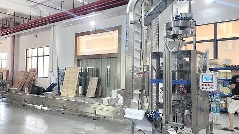 Boju 1kg 2kg 5kg ice cube packaging machine, ice tube packing weighing machine