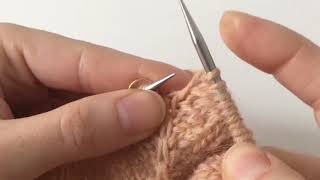 Raglan increase- Lifted Increases technique