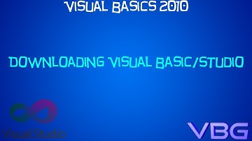 Visual Basic 2010: Introduction Tutorial - How to download Visual Studio/Basic - HD VIDEO WITH VOICE
